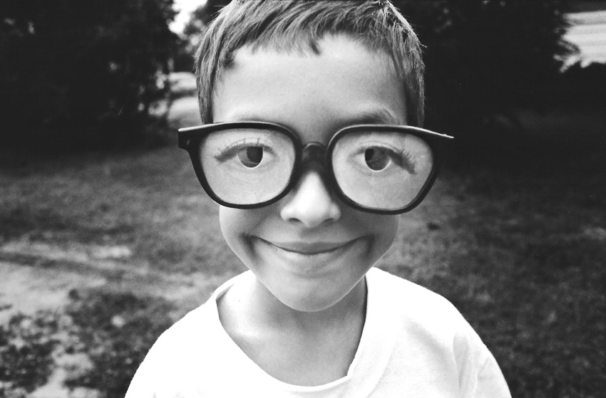 boy with funny glasses blog